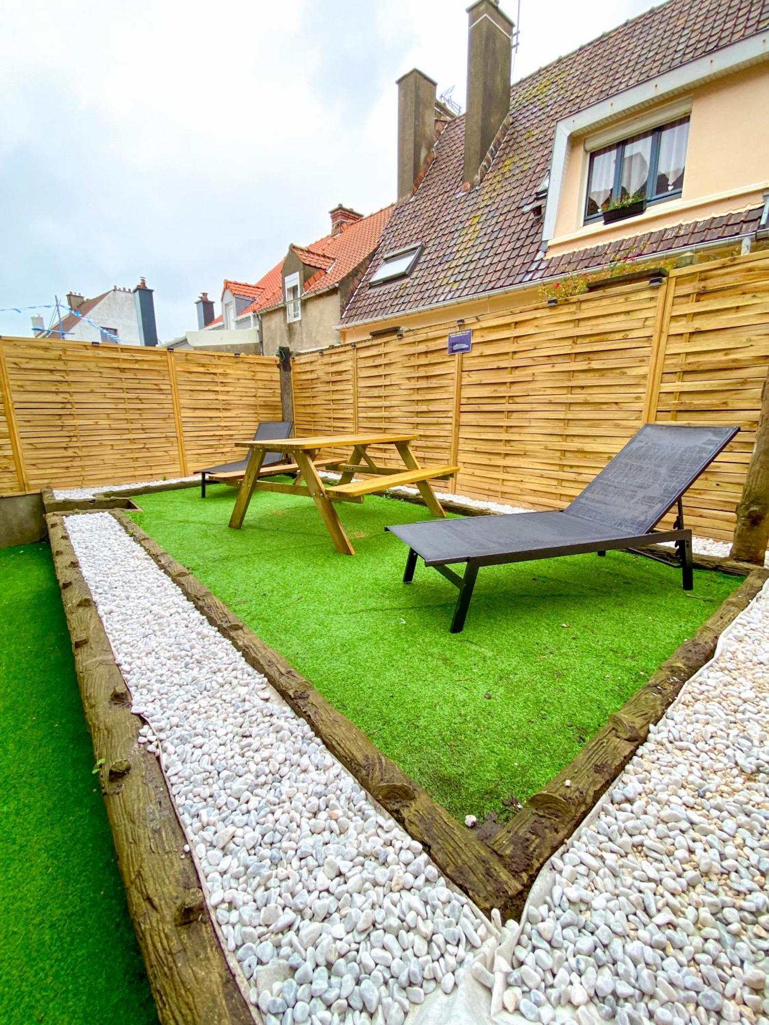 L'Octopus - Appartement 2 Adultes 2 Enfants Jardin, Proche Centre Et Plage Le Portel Exterior foto